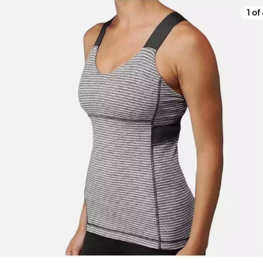 Lululemon Push Ur Limits Tank - Grey Tones - 10
